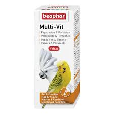 Beaphar Bird Milti-Vit Parrot 50ml x 6