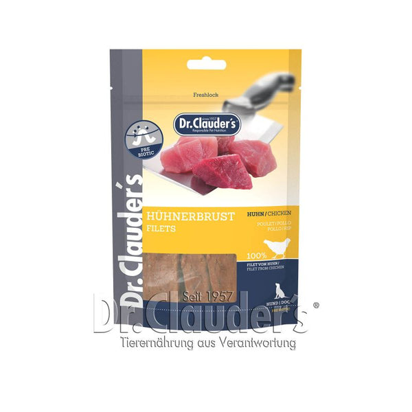 Dr. Clauder‘s Adult Dog Chicken Breast Filets 80 g Pouch