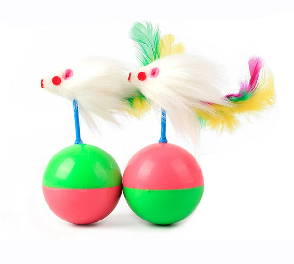 CHN Ball With Mouse Toy For Cat