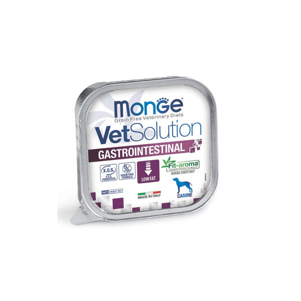 MONGE VET DOG GASTROINTESTINAL 150 GRAM PATE TRAY