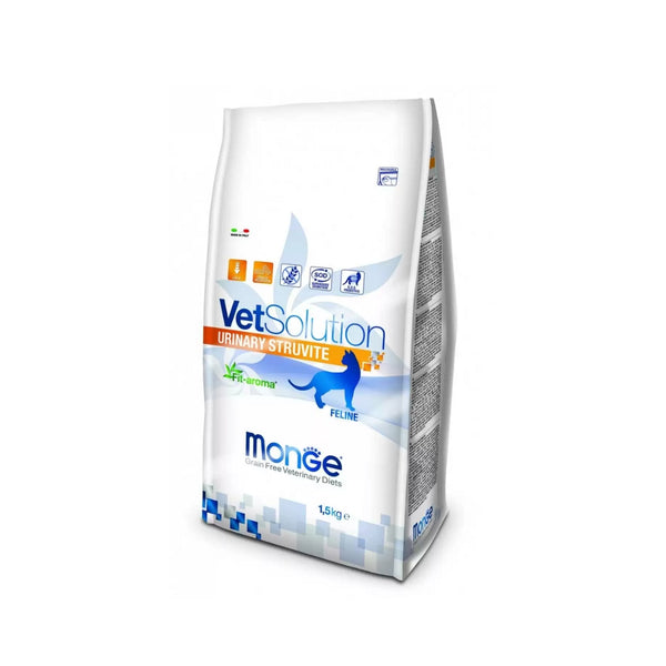 MONGE VET SOLUTION CAT URIN STRUV 1.5 KG BAG