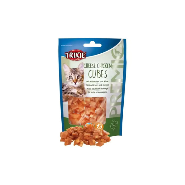 Trixie Cat Premio Cheese Chicken Cubes 50 g