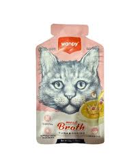 Wanpy Adult Cat Soup Meat Broths Tuna & Shrimps 50 g