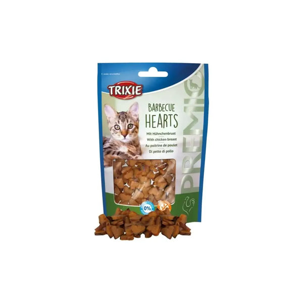 Trixie Cat Premio Barbecue Hearts 50 g