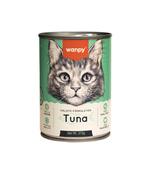 Wanpy Holistic formulation Cat Can-Tuna 375g