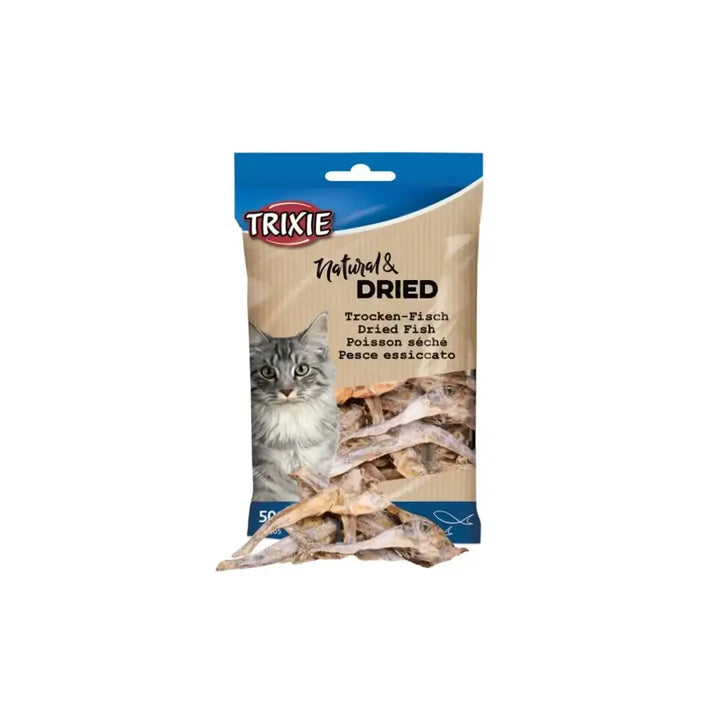 Trixie Cat Natural & Dried Fish 50 g – Petmania