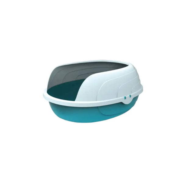 M-PET SHERBIN CAT LITTER TRAY WITH
 RIM