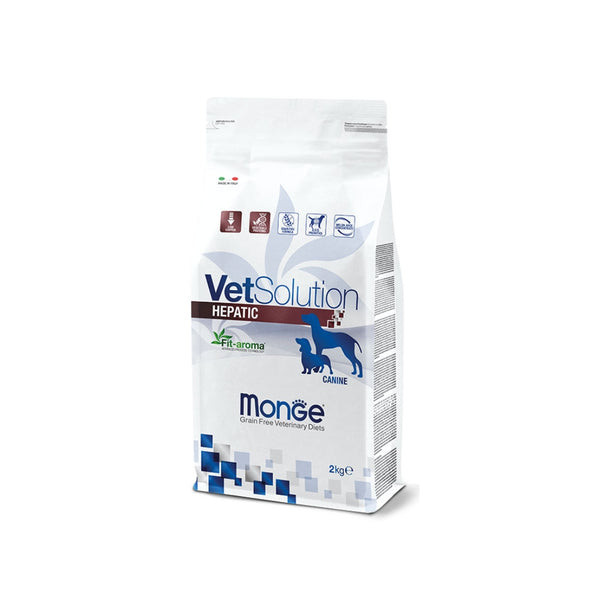 MONGE VET SOLUTION DOG HEPATIC 2 KG BAG