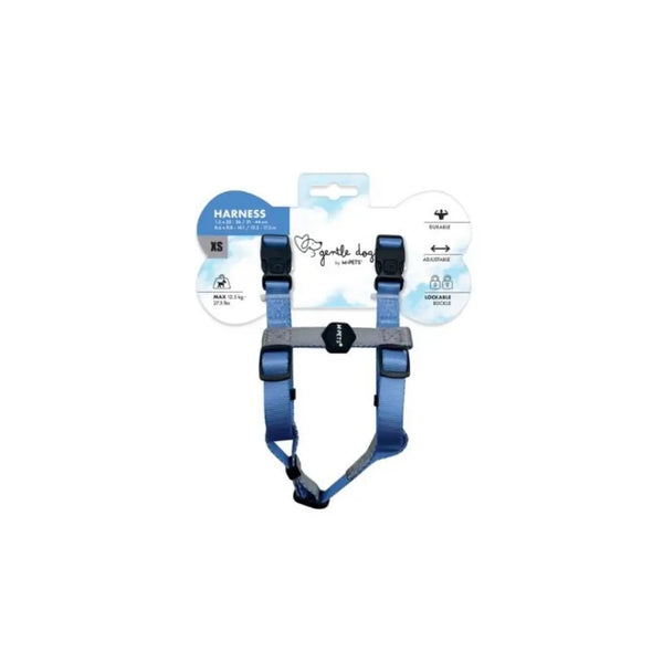 M-PET GENTLE DOG HARNESS S
 BLUE