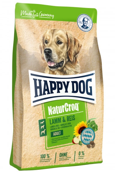Happy Dog Adult NaturCroq Lamb & Rice 15 Kg Bag