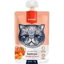 Wanpy Adult Cat Tasty Meat Paste Salmon Chicken & Carrot 90 g Pouch