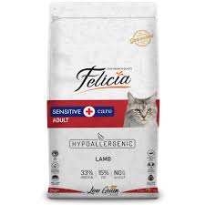 Felicia Sensitive Care Low Grain Adult Cat Food with Lamb 2 Kg