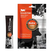 BIOLINE CAT FOOD-SALMON FLAVOR PATE 75G