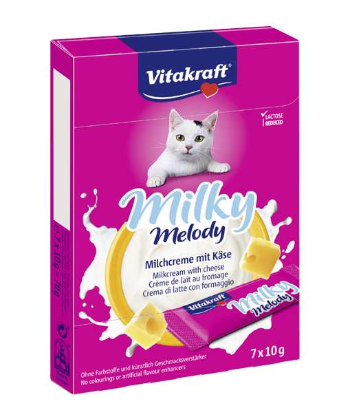 Vitakraft Adult Cat Milky Melody Cheese 70 g Box