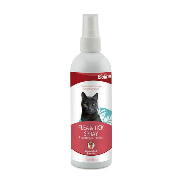 Bioline Cat Flea & Tick Spray 175 ml