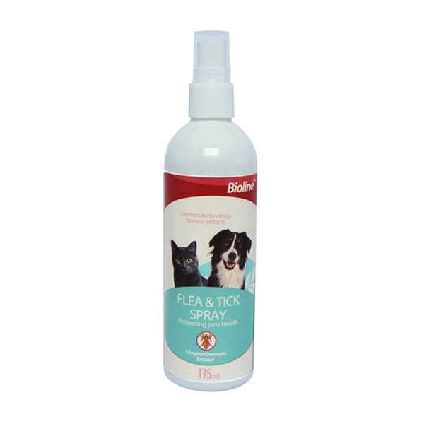 Bioline Dog Flea & Tick Spray 175 ml