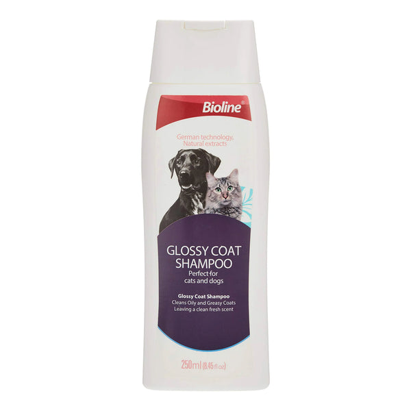 Bioline Pets Glossy Coat Shampoo 250 ml