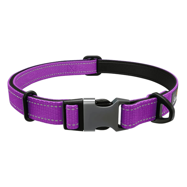 Ferplast Adult Dog Adjustable Nylon Collar Club C15/44 - Purple Color