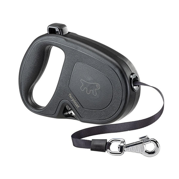 Ferplast Flippyone Tape Lead Black Color - Medium (M) Size