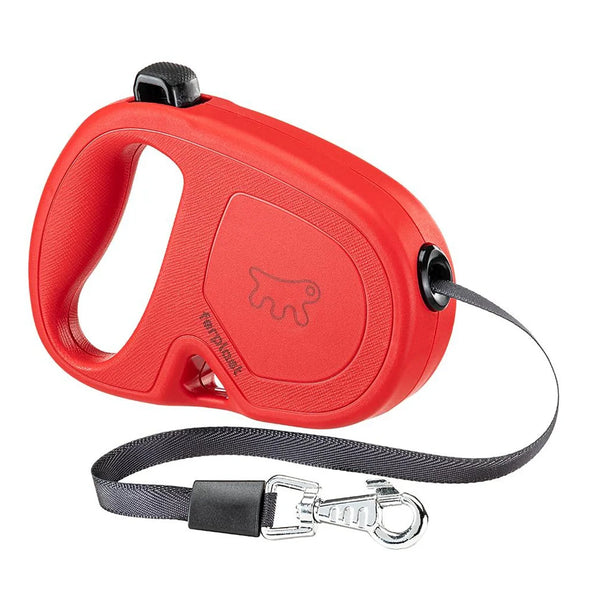 Ferplast Flippyone Tape Lead Red Color - Medium (M) Size