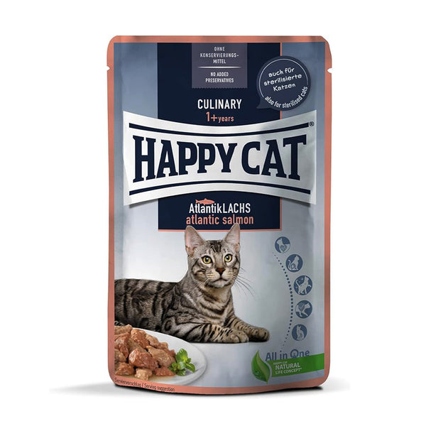 Happy Cat Adult MIS Culinary Atlantic Salmon 85 g Pouch