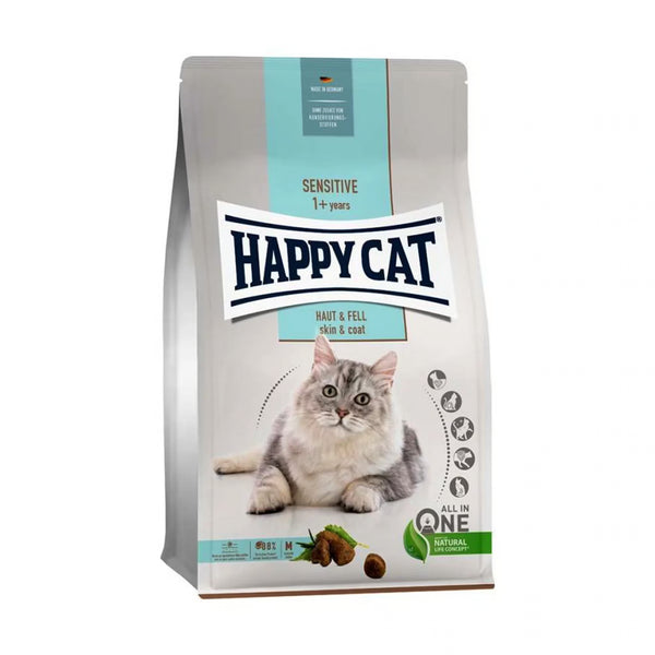 Happy Cat Adult Sensitive Skin & Coat 1.3 Kg Bag