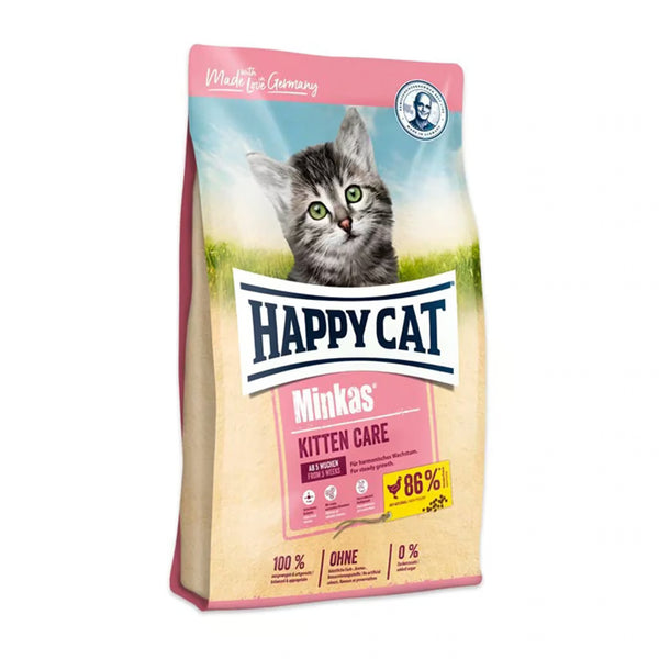 Happy Cat Kitten Minkas Kitten Care Poultry 10 Kg Bag