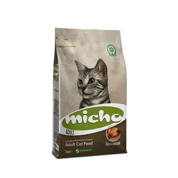 Micho Adult Cat Chicken 3 Kg Bag