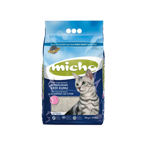 Micho Adult Cat Litter Bentonite Baby Powder 7.5 Kg Bag