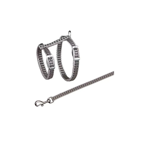 Trixie Cat Reflective Harness with Lead - 22 - 42 cm / 10 mm - 1.20 m