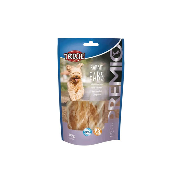 Trixie Dog Premio Rabbit Ears 80 g