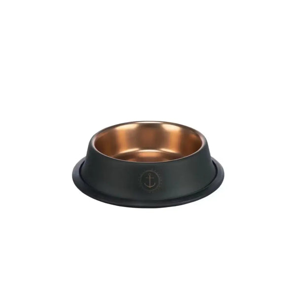 Trixie Nordic Bowl Stainless Steel/Rubber 0.45/19cm black/bronze