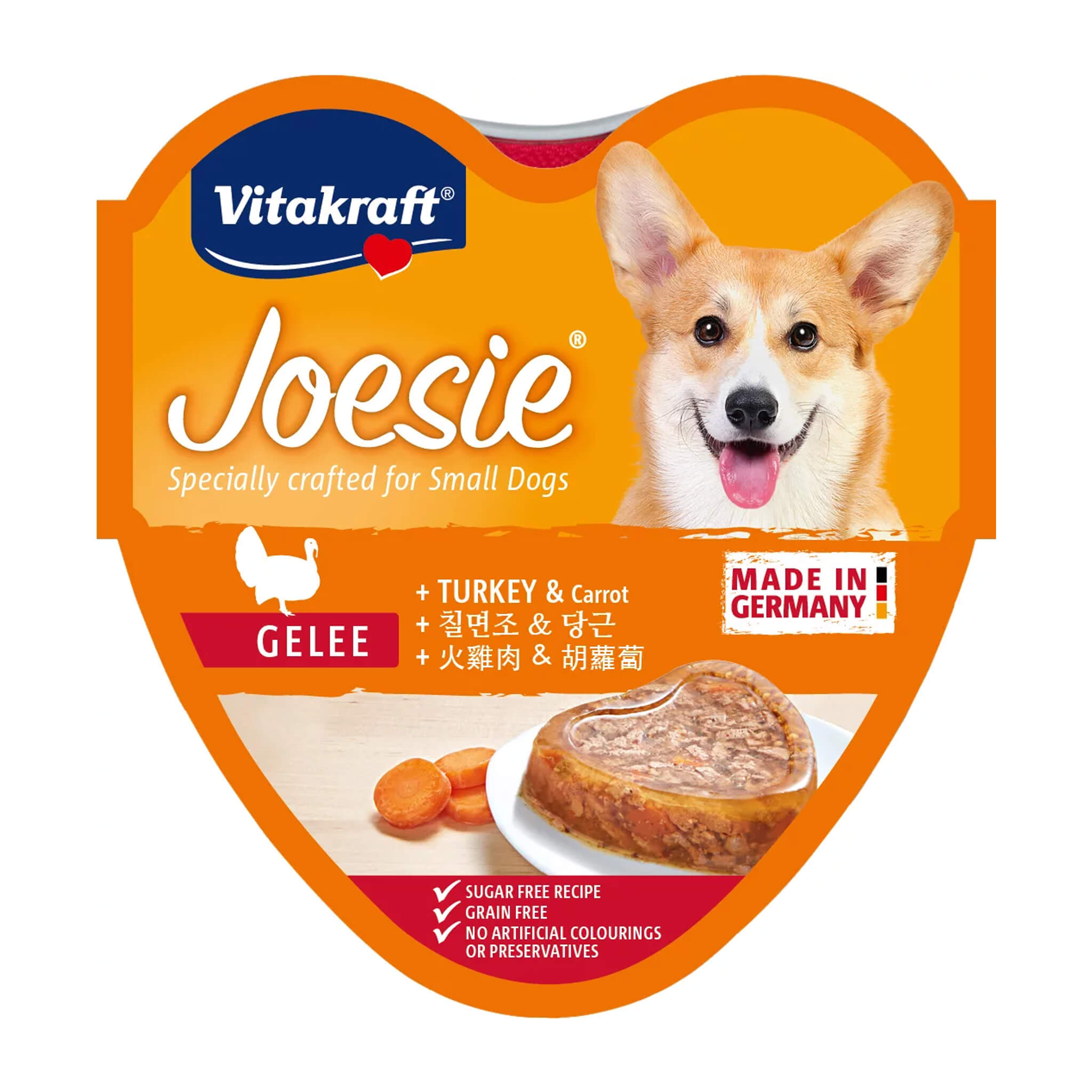 Vitakraft Adult Dog Joesie Duck & Pear 85 g Tray – Petmania