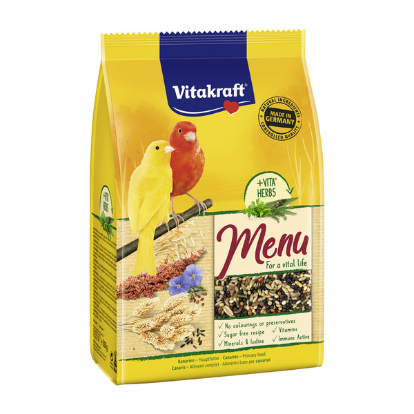 Vitakraft Birds Food Menu Canary 500g Bag