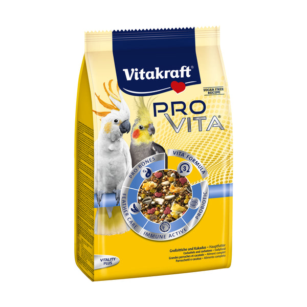Vitakraft Birds Food Pro Vita for Cockatiels 750 g Pouch