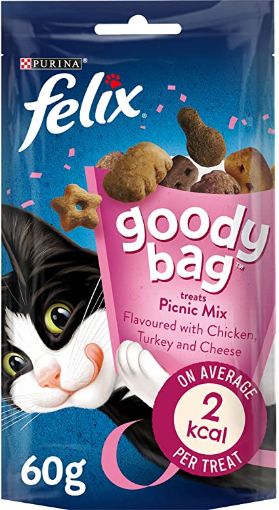 Felix Adult Cat Goody Bag Mix Selection 60 g Pouch