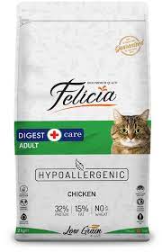Felicia Adult Cat Digest Care Low Grain With Chicken 2 Kg Bag