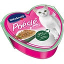 Vitakraft Adult Cat Turkey, Carrot & Spinach in Sauce 85 g Tray