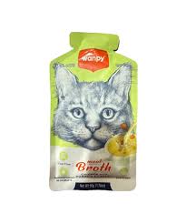 Wanpy Adult Cat Soup Meat Broths Chicken with Pumpkin and Carrot 50 g