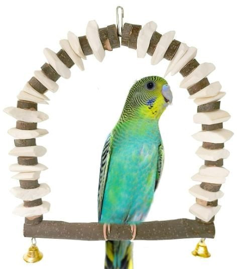 Cuttle block swing Large Bird Toy