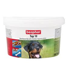 Beaphar Adult Dog Top 10 Multi Vitamins Tablets 180 Tab