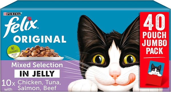 Felix Adult Cat Food Mix Selection 100 g Pouch