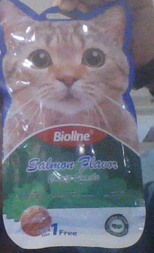 BIOLINE CATNIP SNACKS -SALMON FLAVOR 75G