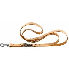 Ferplast Dog Natural Leather Lead GA 22/200 - Nero Guinz