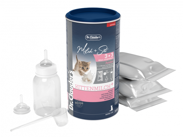 Dr. Clauder's Kitten Pro Life Milk + Starter Kit Set 300 g Box