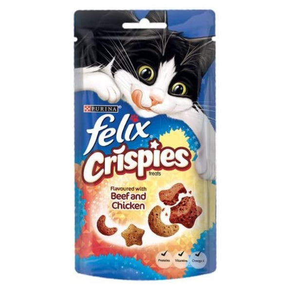 Felix Adult Cat Crispy Mix Selection 45 g Pouch