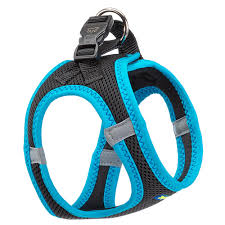 Ferplast Adult Dog KAORI P Harness - Black/Blue(M)