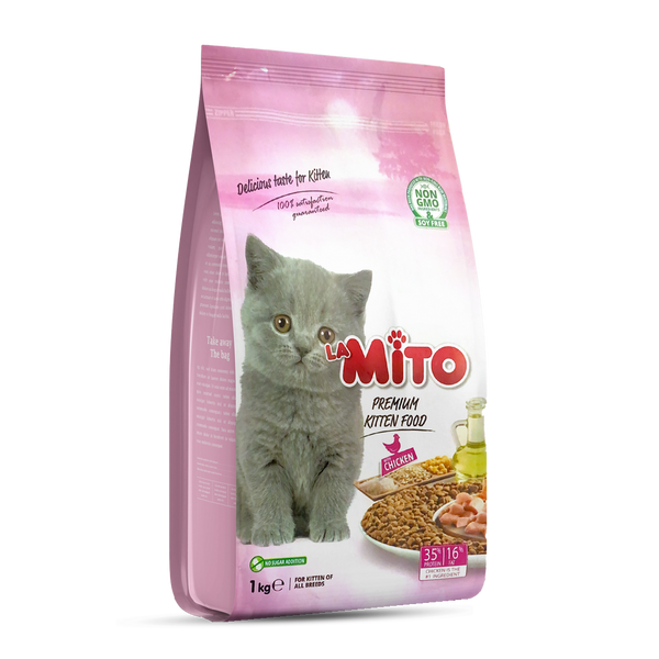 MITO KITTEN CAT CHICKEN 1 KG BAG